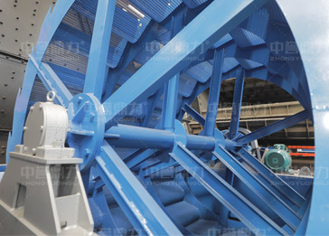 輪式洗砂機結構原理