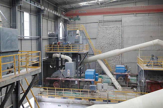 田溝項(xiàng)目破碎設(shè)備