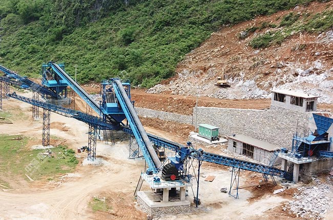 廣西時產(chǎn)500噸碎石生產(chǎn)線 廣西時產(chǎn)500噸碎石生產(chǎn)線