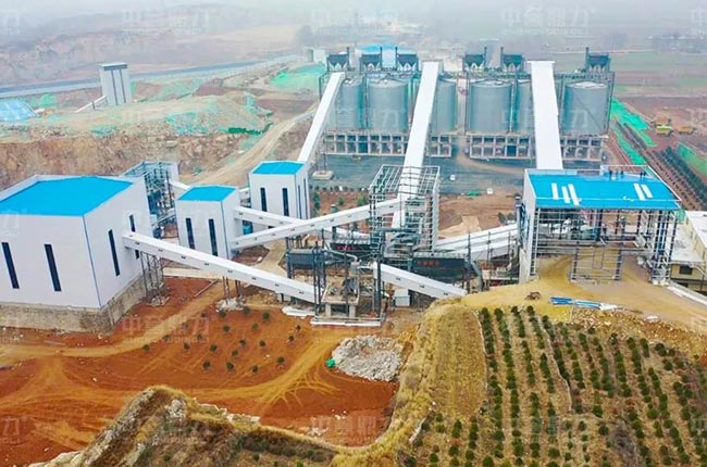 永發石料有限公司時產1000噸砂石骨料生產線圖片