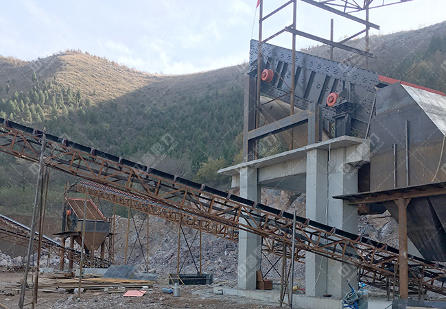 河南500石料破碎生產(chǎn)線