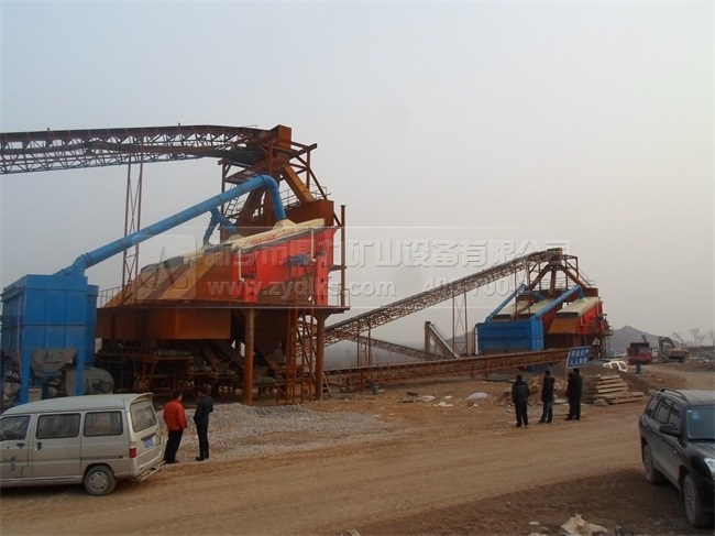安徽淮北時(shí)產(chǎn)1300-1500噸石料生產(chǎn)線