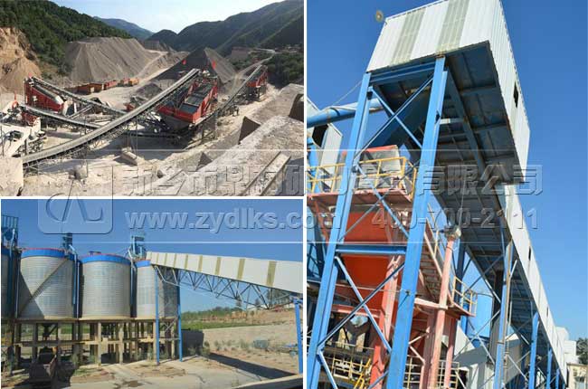 骨料生產線配置