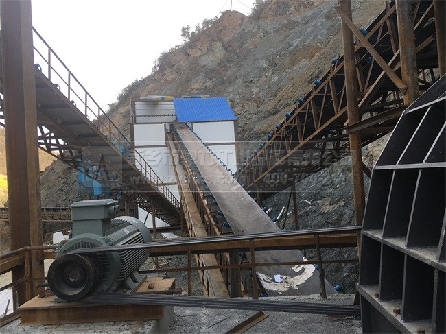 沙石料廠生產線