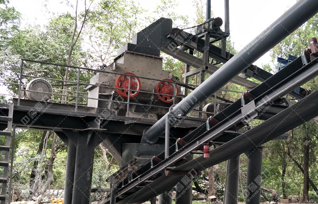 青石制砂生產線
