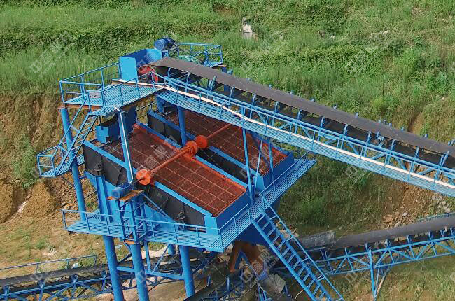 崎源石料加工廠時(shí)產(chǎn)300噸砂石生產(chǎn)線 崎源石料加工廠時(shí)產(chǎn)300噸砂石生產(chǎn)線