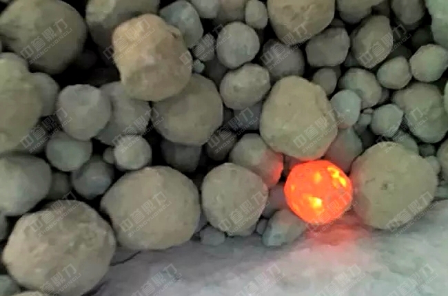 煅燒冷卻后的水泥熟料