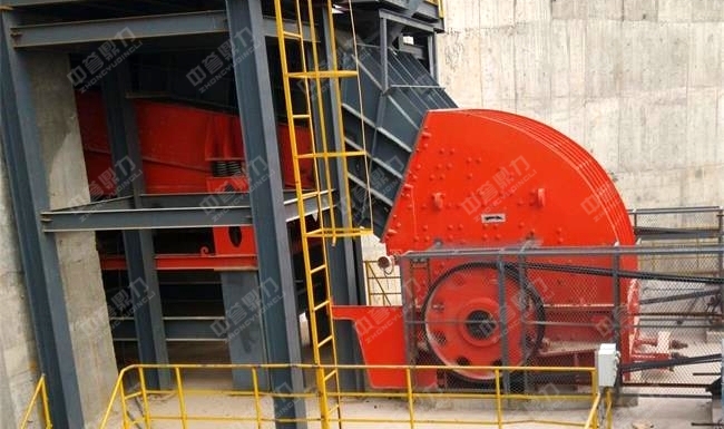 石料生產線上的喂料流程