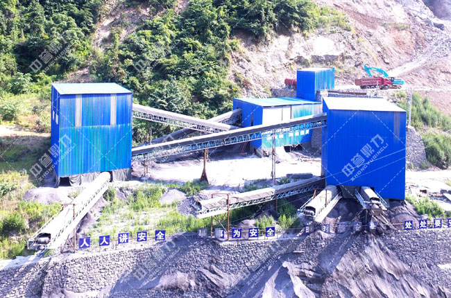 坤石建材生產線