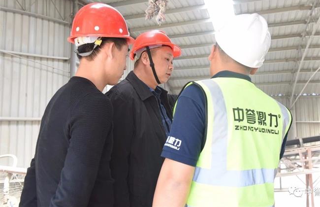 川東環(huán)保公司陳總介紹設(shè)備情況