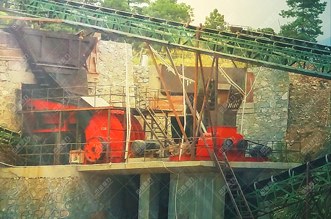 砂石骨料生產線上的設備