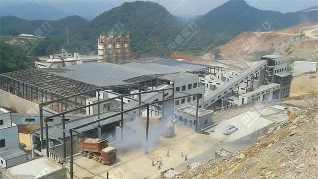 砂石生產線成功試機