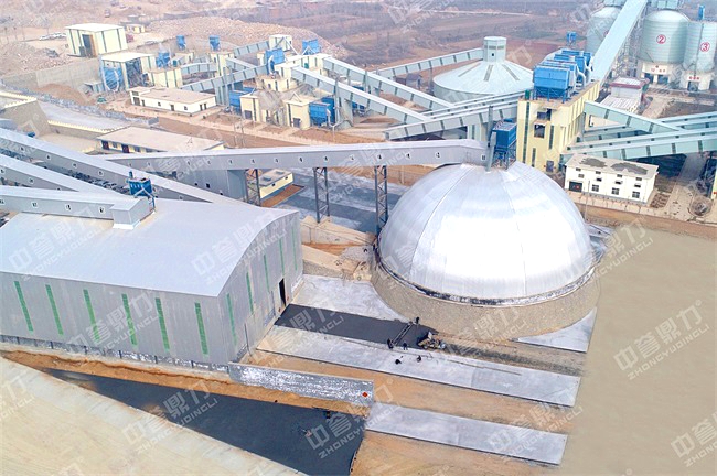 配置除塵系統(tǒng)的環(huán)保生產(chǎn)線