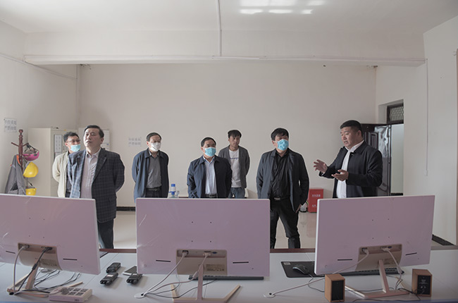 平頂山市石龍區考察團蒞臨中譽鼎力調研