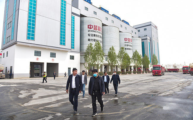 平頂山市石龍區考察團蒞臨中譽鼎力調研