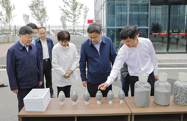 查看藍天環保材料公司砂石樣本