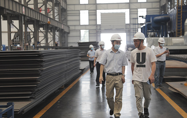 實地參觀中譽鼎力智能化一體生產車間