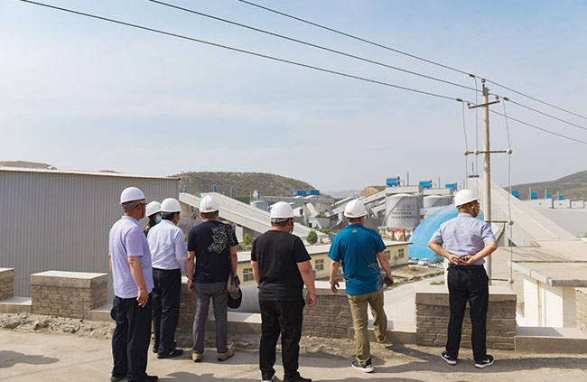 參觀環(huán)保智能生產(chǎn)線(xiàn)各環(huán)節(jié)