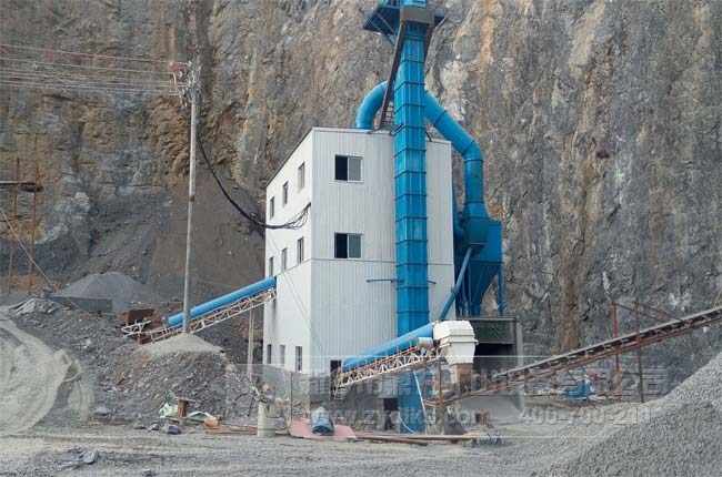 塔樓式制砂機(jī)加工工藝