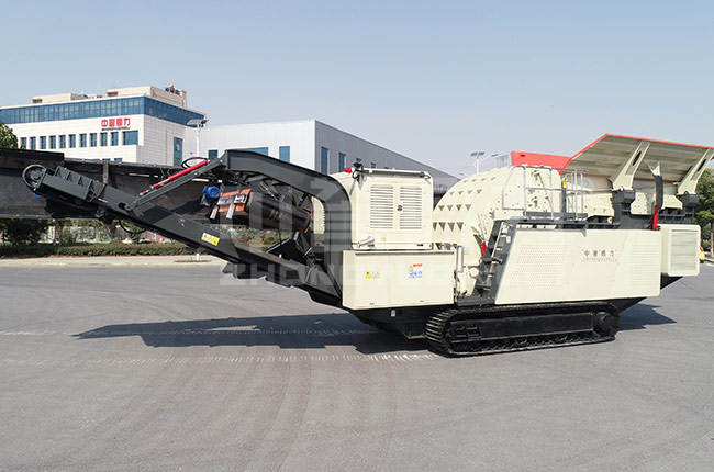 時產150噸左右的青石移動破碎機多少錢一臺 時產150噸左右的青石移動破碎機多少錢一臺